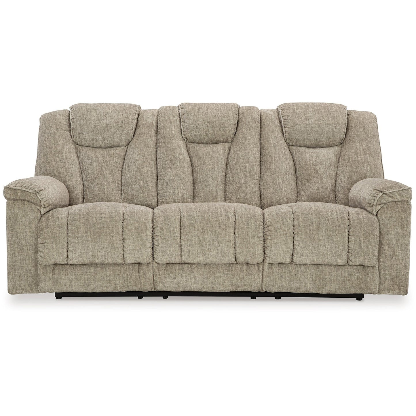 Marsh Power Reclining Sofa, Adjustable Headrest, LED, Beige, 86 Inch