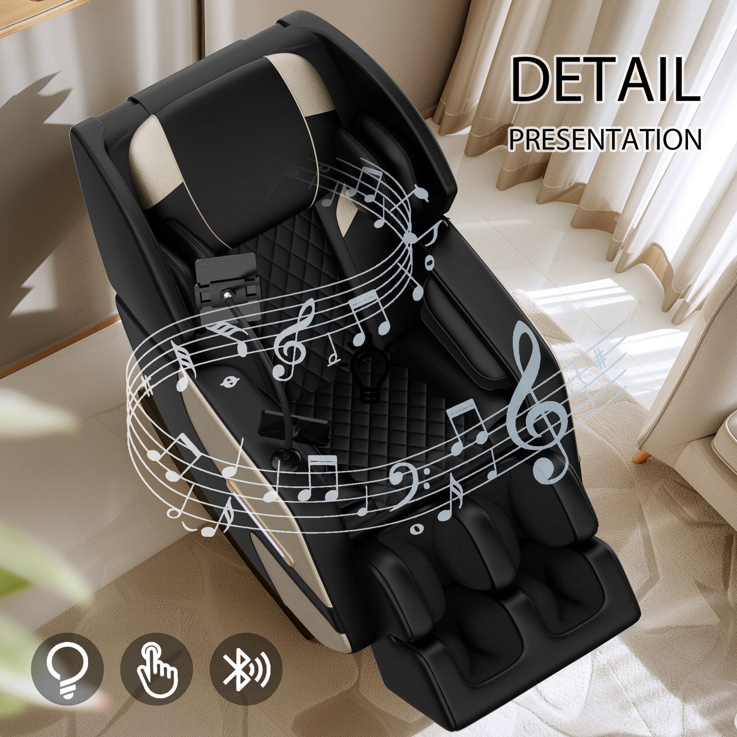 Massage Chair Recliner with Zero Gravity