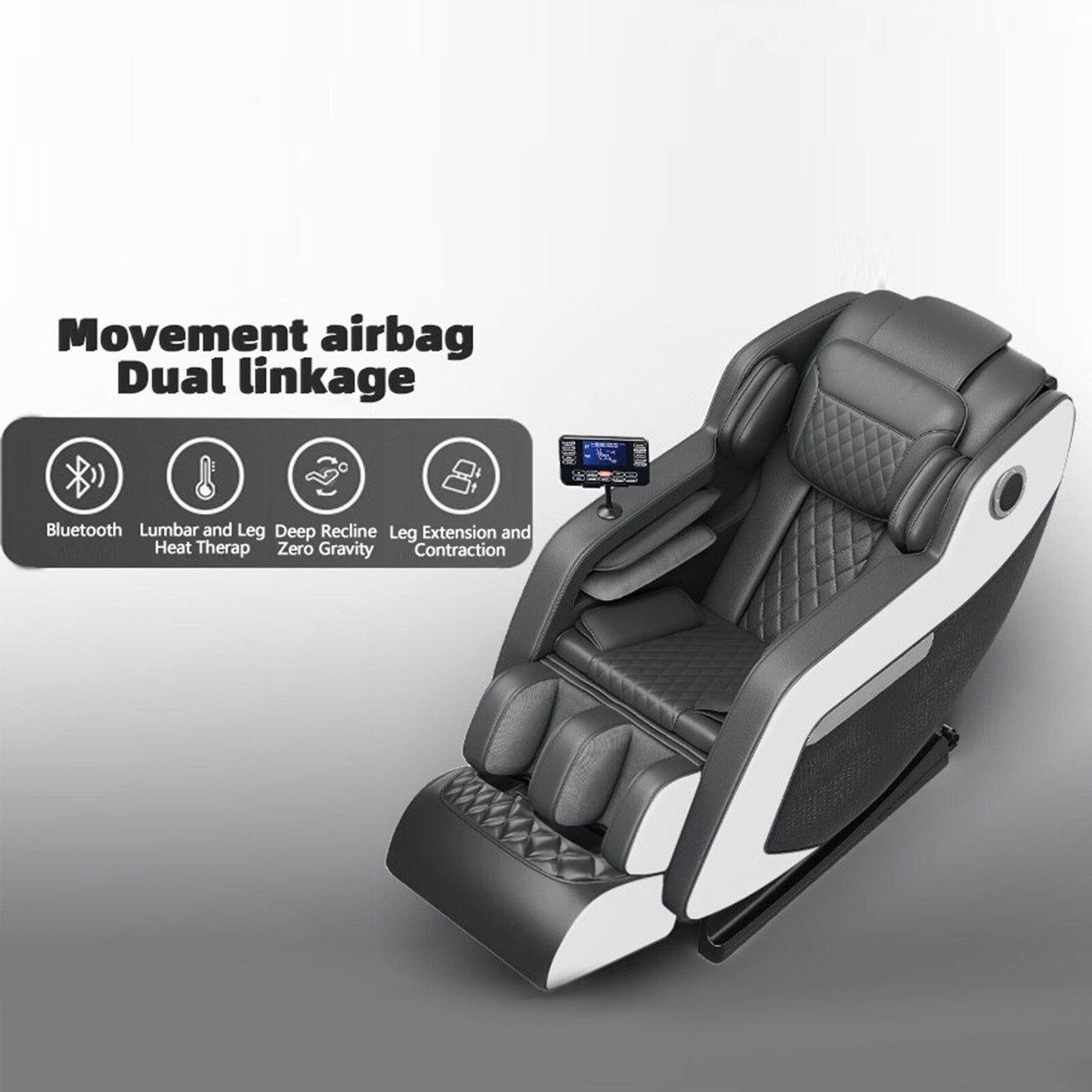 Massage Chair,Full Body Zero Gravity Recliner, Hip Heating, Foot Massage and Air Massage System for Home Office