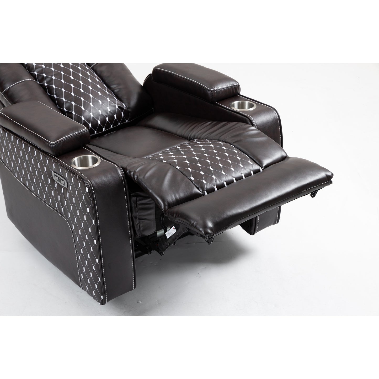 Massage Lift Recliner with Dual Remotes, Wireless Charging & Cup Holder
