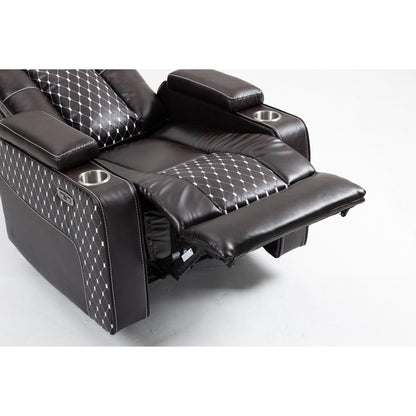 Massage Lift Recliner with Dual Remotes, Wireless Charging & Cup Holder