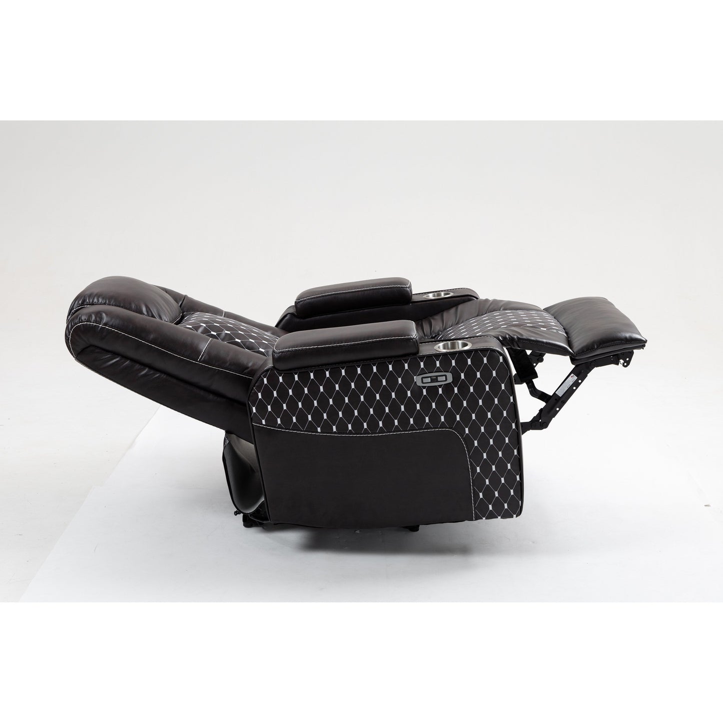 Massage Lift Recliner with Dual Remotes, Wireless Charging & Cup Holder