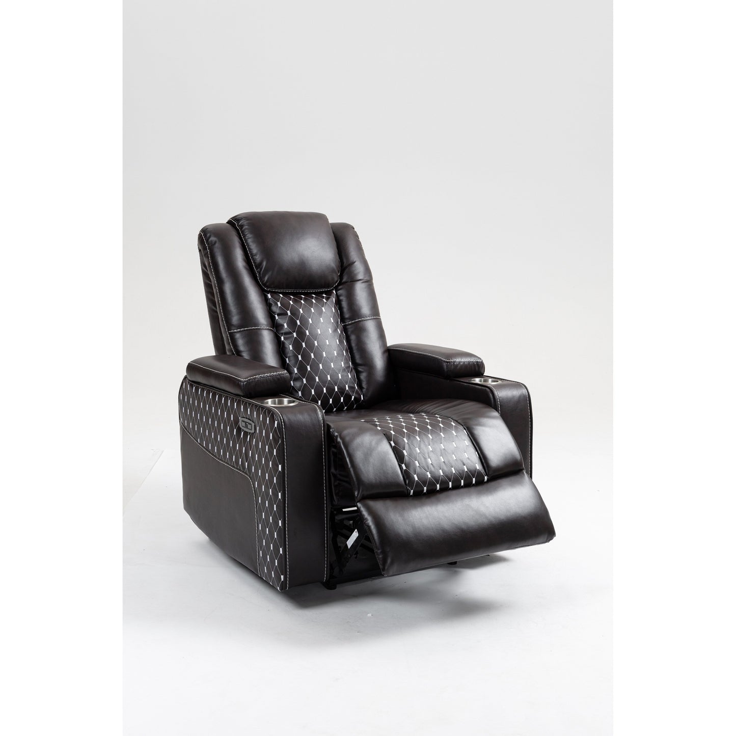 Massage Lift Recliner with Dual Remotes, Wireless Charging & Cup Holder
