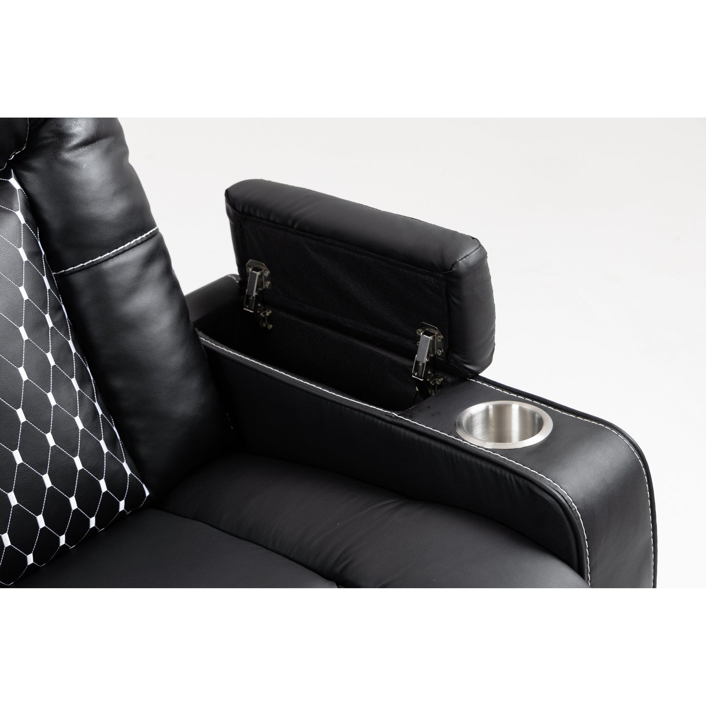 Massage Lift Recliner with Dual Remotes, Wireless Charging & Cup Holder