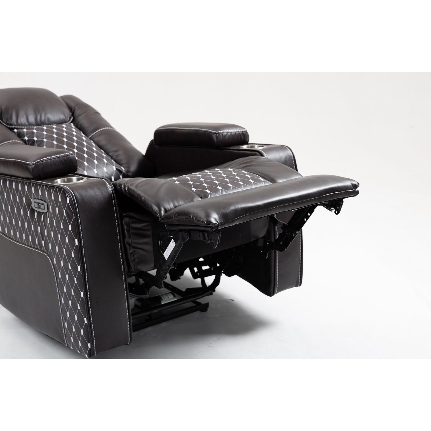 Massage Lift Recliner with Dual Remotes, Wireless Charging, Cup Holder and Side Storage - Infinite Recline Positions