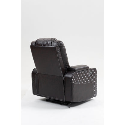 Massage Lift Recliner with Dual Remotes, Wireless Charging, Cup Holder and Side Storage - Infinite Recline Positions