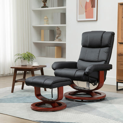 Massage Recliner Chair with Ottoman