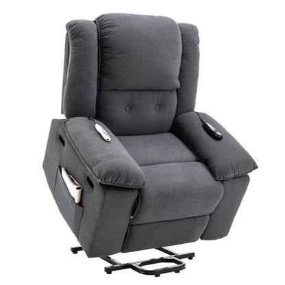 Massage Recliner,Power Lift Chair for Elderly with Adjustable Massage and Heating Function,Recliner Chair