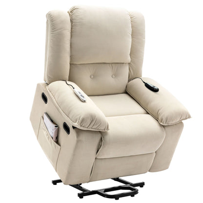 Massage Recliner,Power Lift Chair for Elderly with Adjustable Massage and Heating Function,Recliner Chair