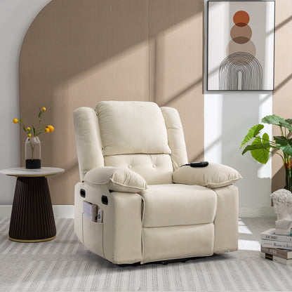 Massage Recliner,Power Lift Chair for Elderly with Adjustable Massage and Heating Function,Recliner Chair