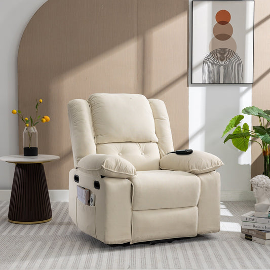 Massage Recliner,Power Lift Chair for Elderly with Adjustable Massage and Heating Function,Recliner Chair