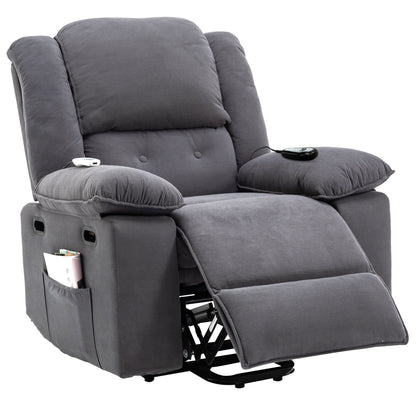 Massage Recliner,Power Lift Chair for Elderly with Adjustable Massage and Heating Function,Recliner Chair