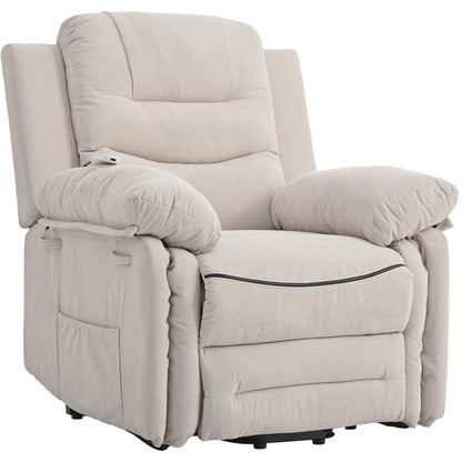 Massage Reclinerpower Lift Chair For Elderly With Adjustable Massage And Heating Function