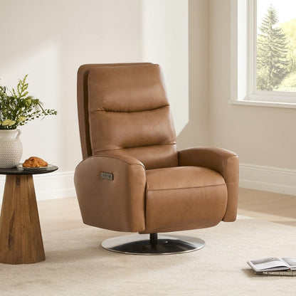 Mateo Dual Motor Power Swivel Recliner Lounge Chair