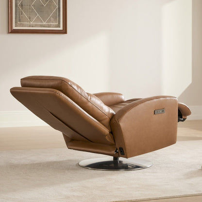 Mateo Dual Motor Power Swivel Recliner Lounge Chair