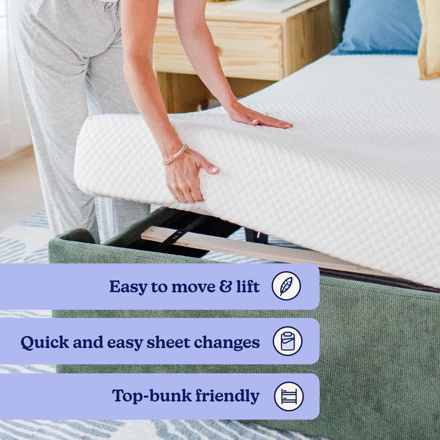 Max and Lily 5 Memory Foam Mattress Twin