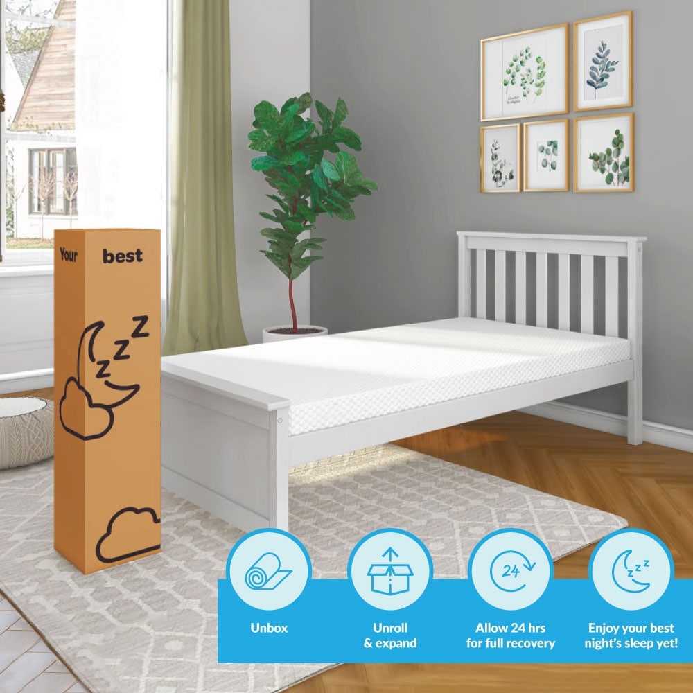 Max and Lily 5 Memory Foam Mattress Twin