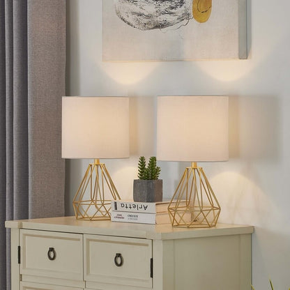 20.5 Bedside Table Lamp Set (Set of 2)