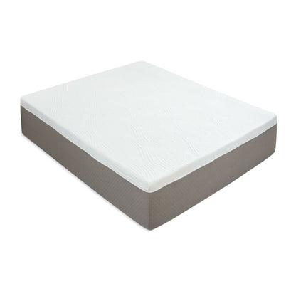 Maxrest Eco Friendly 10-inch Queen-size Gel Memory Foam Mattress - Off White