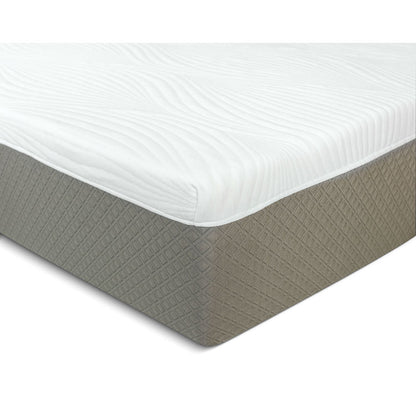 Maxrest Eco Friendly 10-inch Queen-size Gel Memory Foam Mattress - Off White