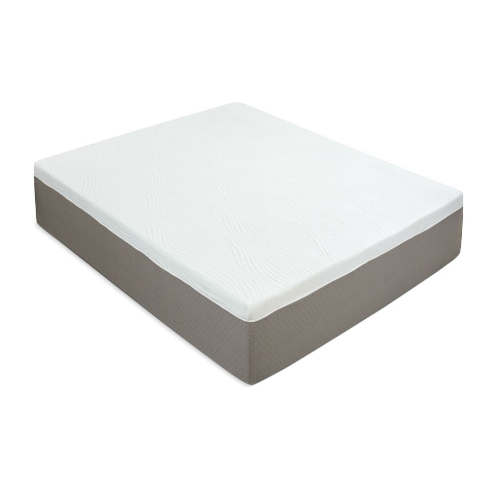 Maxrest Eco Friendly 10-inch Twin-size Gel Memory Foam Mattress - White