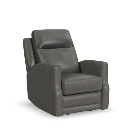 Maxwellton Cedar Power Gliding Recliner with Power Headrest and Lumbar by Flexsteel