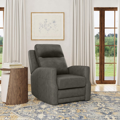 Maxwellton Cedar Power Gliding Recliner with Power Headrest and Lumbar by Flexsteel