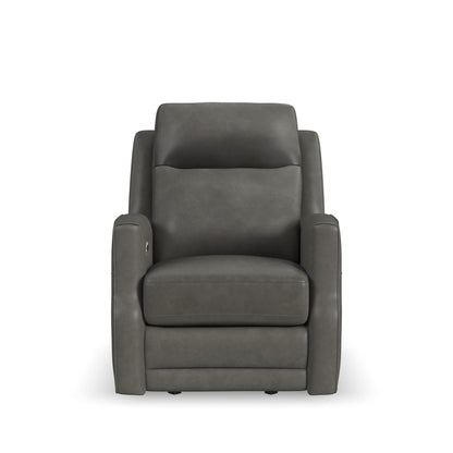 Maxwellton Cedar Power Gliding Recliner with Power Headrest and Lumbar by Flexsteel