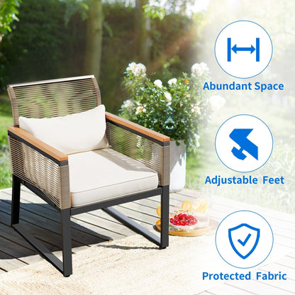 Mcferran 4 - Person Seating Group with Cushions