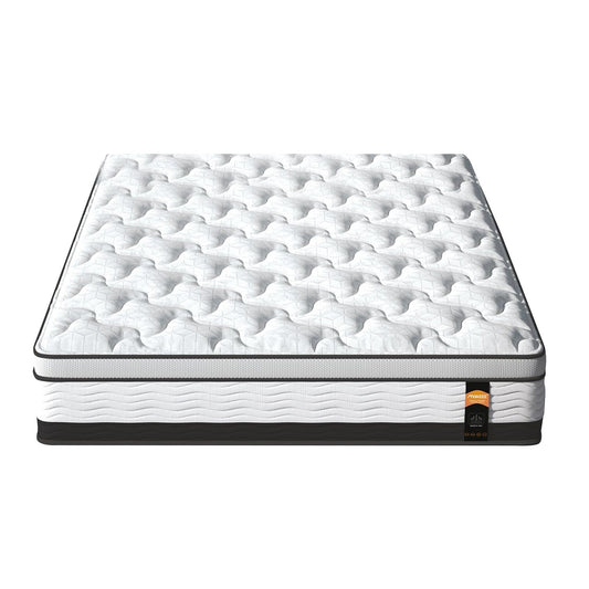 Medium Firm Hybrid Cooling Gel Infused Memory Foam and Pocket Spring Mattress in a Box