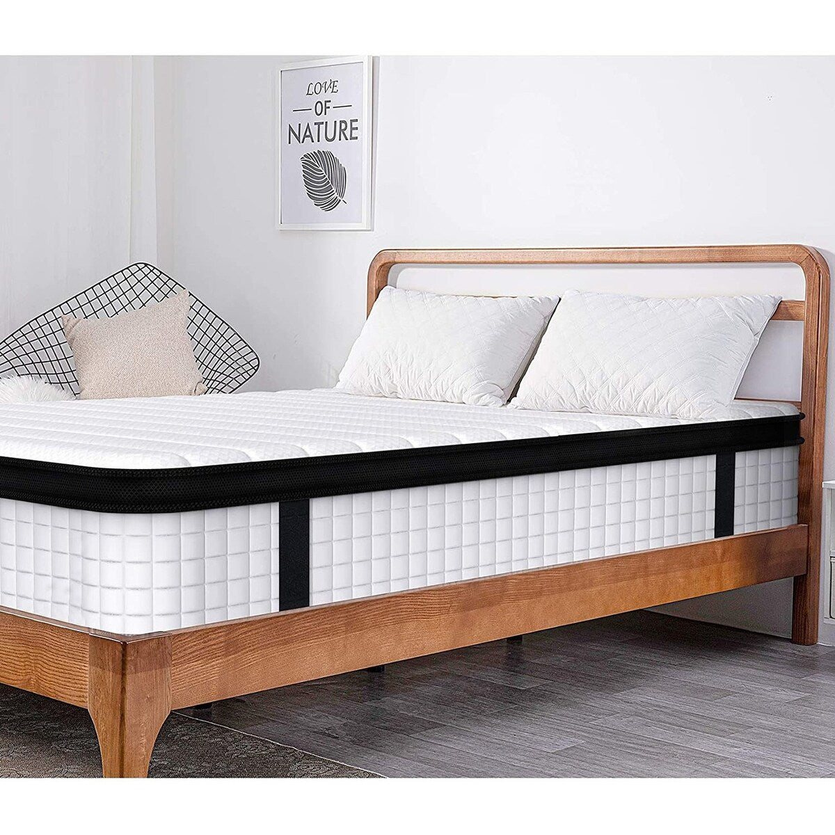 Comfort Support Innerspring Hybird Mattress in a Box, Multiple Sizes