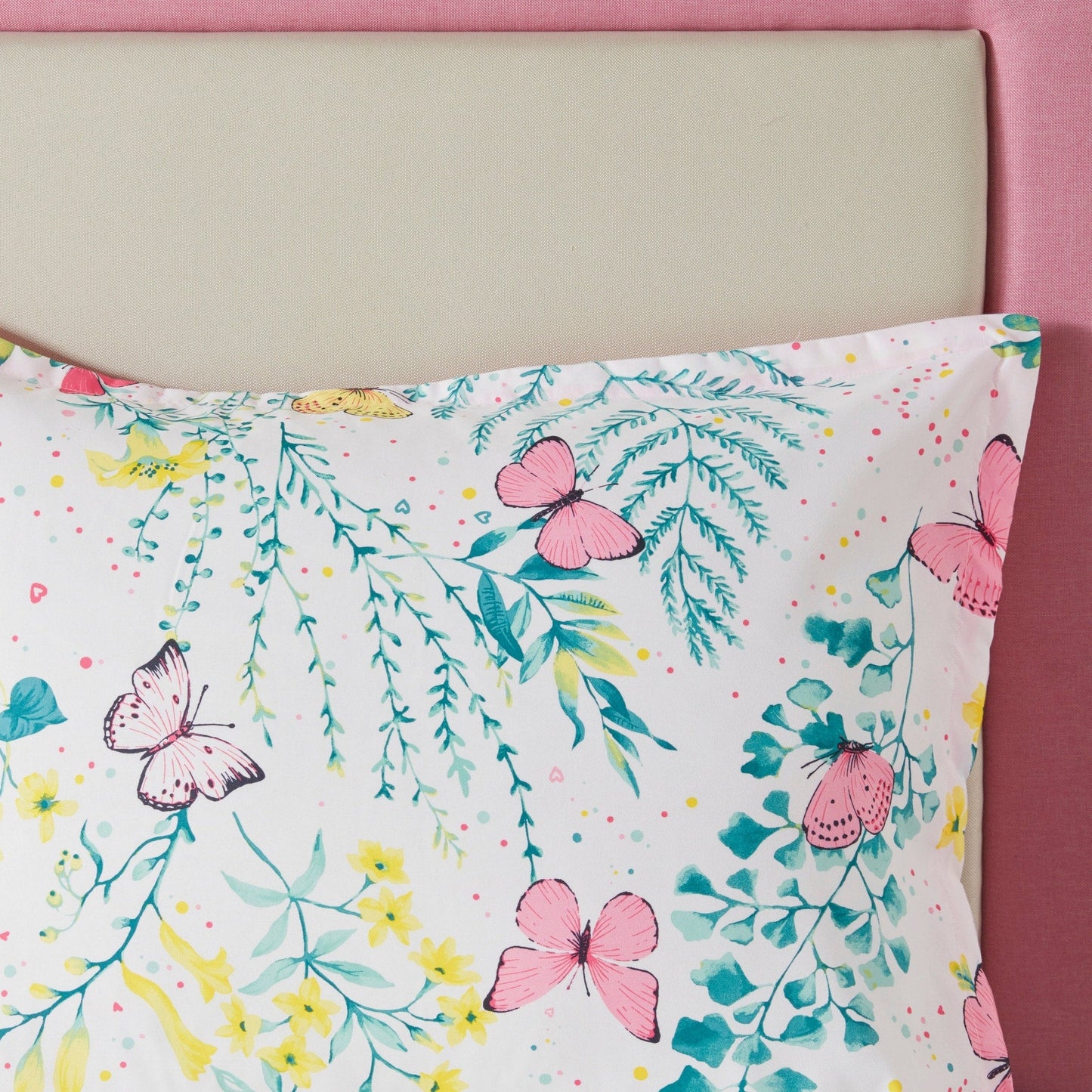 Intelligent Design Kids Caroline Pink Printed Butterfly Comforter Set