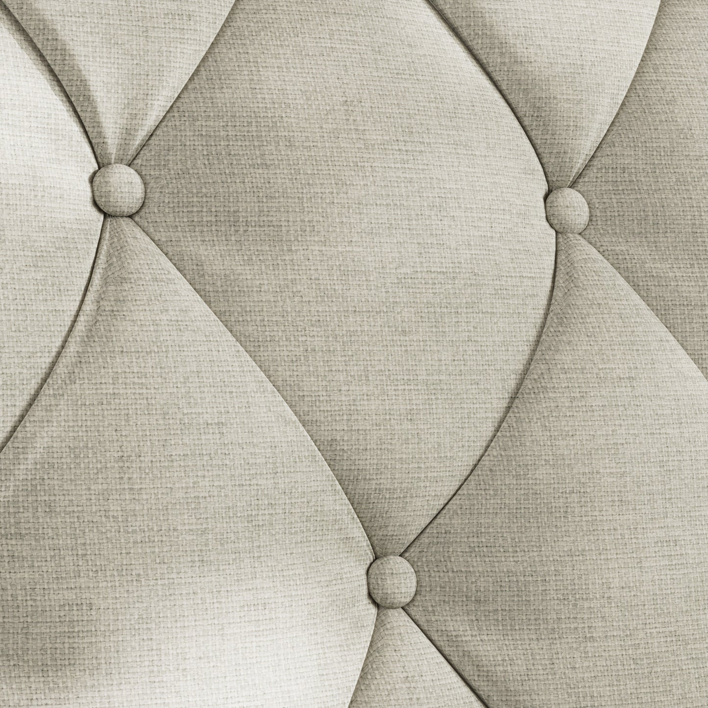 Mid Century Modern 78.75 Polyester 3-seater Sofa with Button Tufted Backrest and Comfy Cushion for Living Room