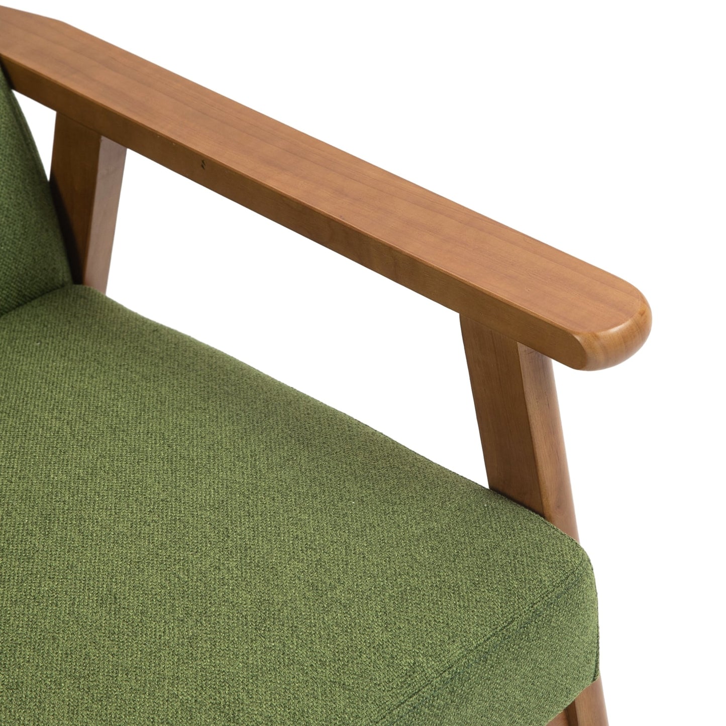 Mid-Century Modern Solid Loveseat Sofa Upholstered Loveseat, 2-Seat Upholstered Loveseat Sofa Couch