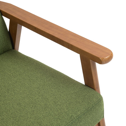 Mid-Century Modern Solid Loveseat Sofa Upholstered Loveseat, 2-Seat Upholstered Loveseat Sofa Couch
