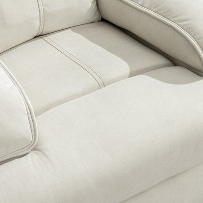Mixoy Reclining Sofa Chair,Baby Velour Fabric Lazy Sofa Lift Oversized Massage Chair with Heat Vibration Function