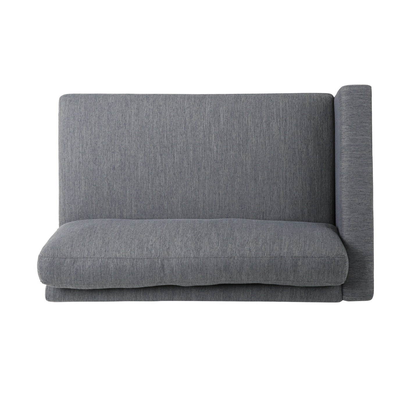 Modern 101 3-seater Sofa with Wood Legs and Two Pillows for Living Room