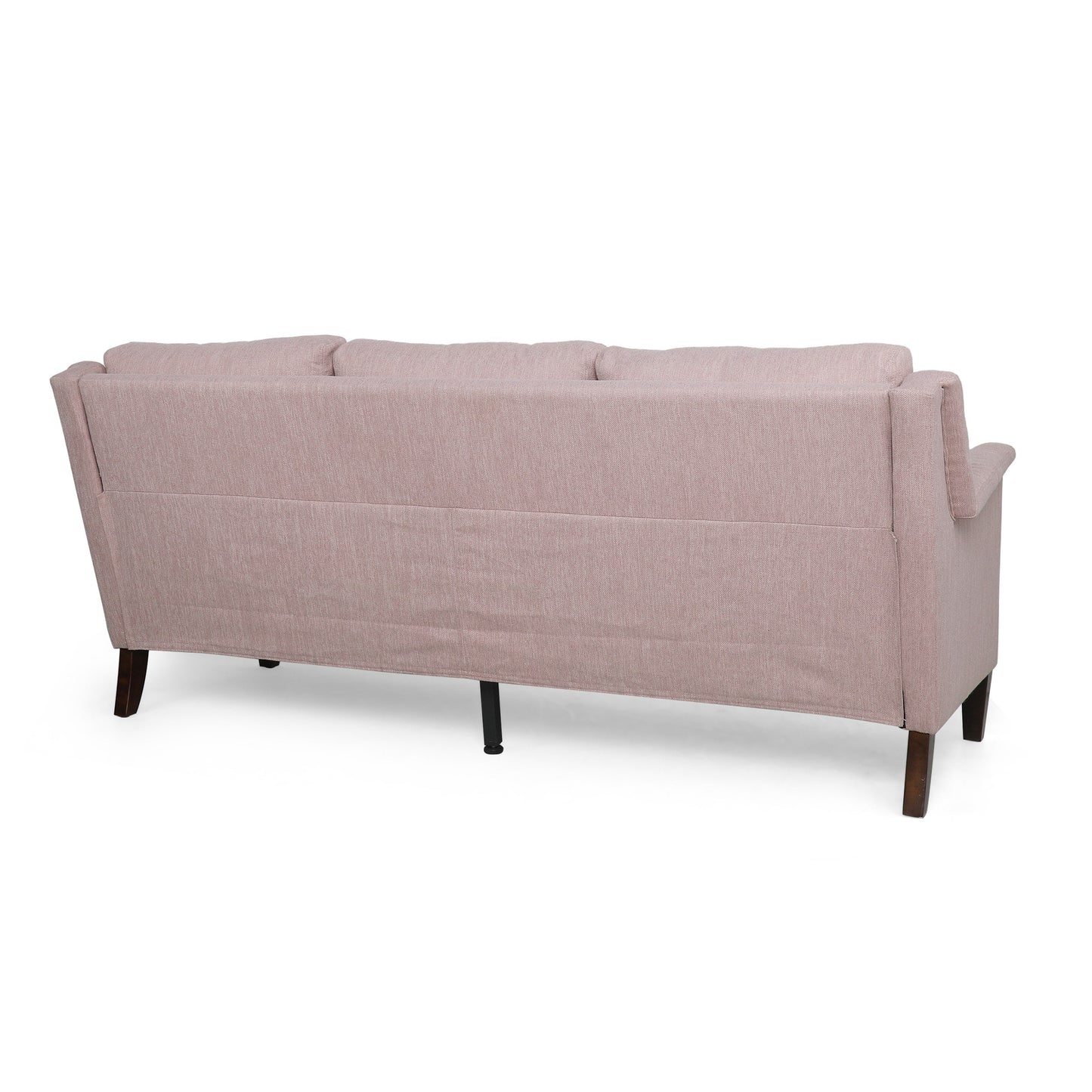 Modern 76.5 3-seater Sofa with Birch Wood Legs and Plush Seating for Living Room