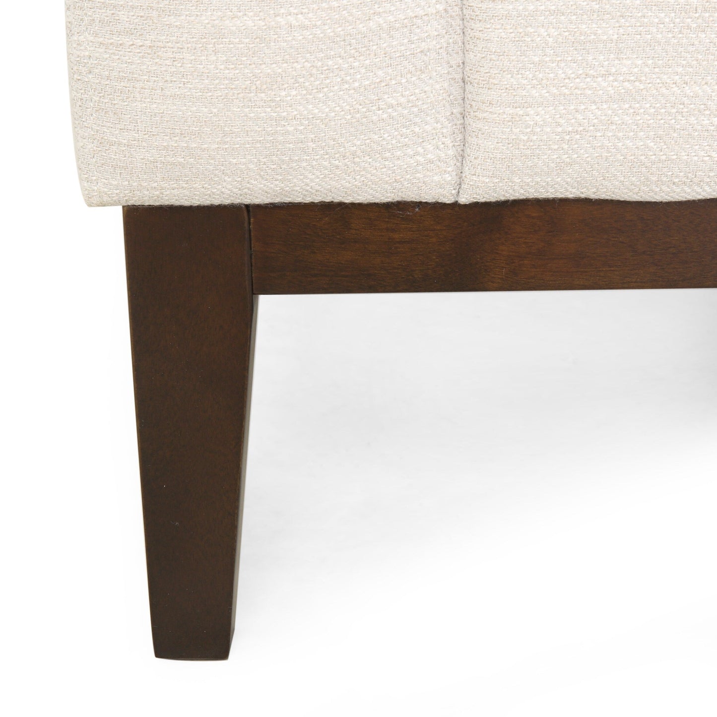 Modern 80 3-seater Sofa with Wood Legs and Matching Pillows for Living Room