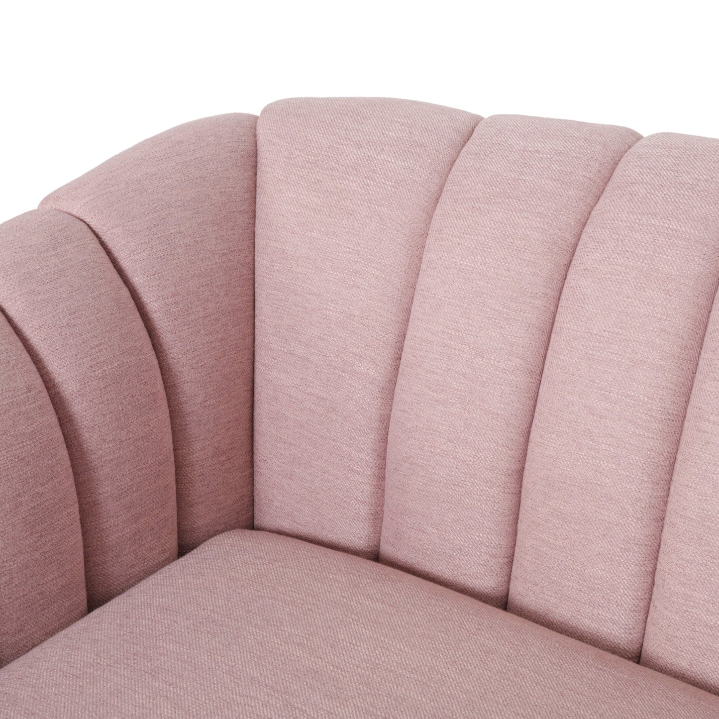 Modern 84.5 3-seater Sofa with Wood Legs and Pillows for Living Room