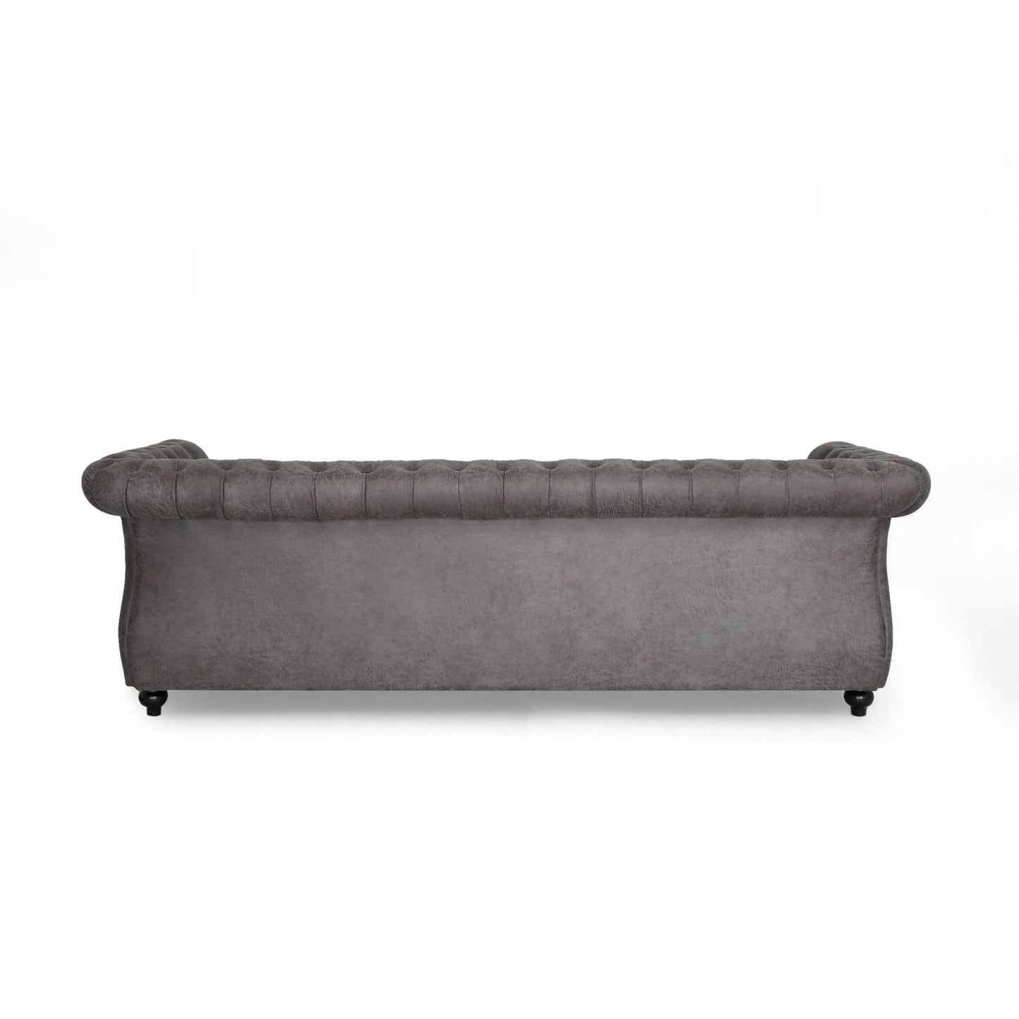 Modern 84.5'' Velvet 3 Seater Sofa with Generous Seating, Soft Upholstery, and Lightweight Construction