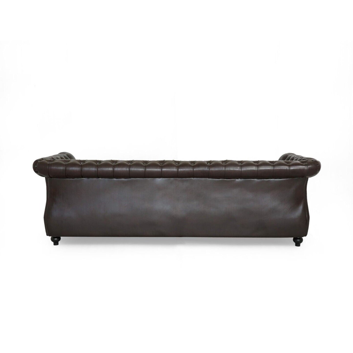 Modern 84.5'' Velvet 3 Seater Sofa with Generous Seating, Soft Upholstery, and Lightweight Construction