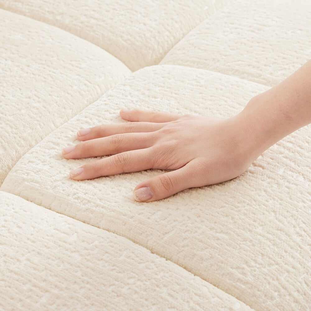 Modern Chenille Fabric Upholstery Two-Seater Sofa