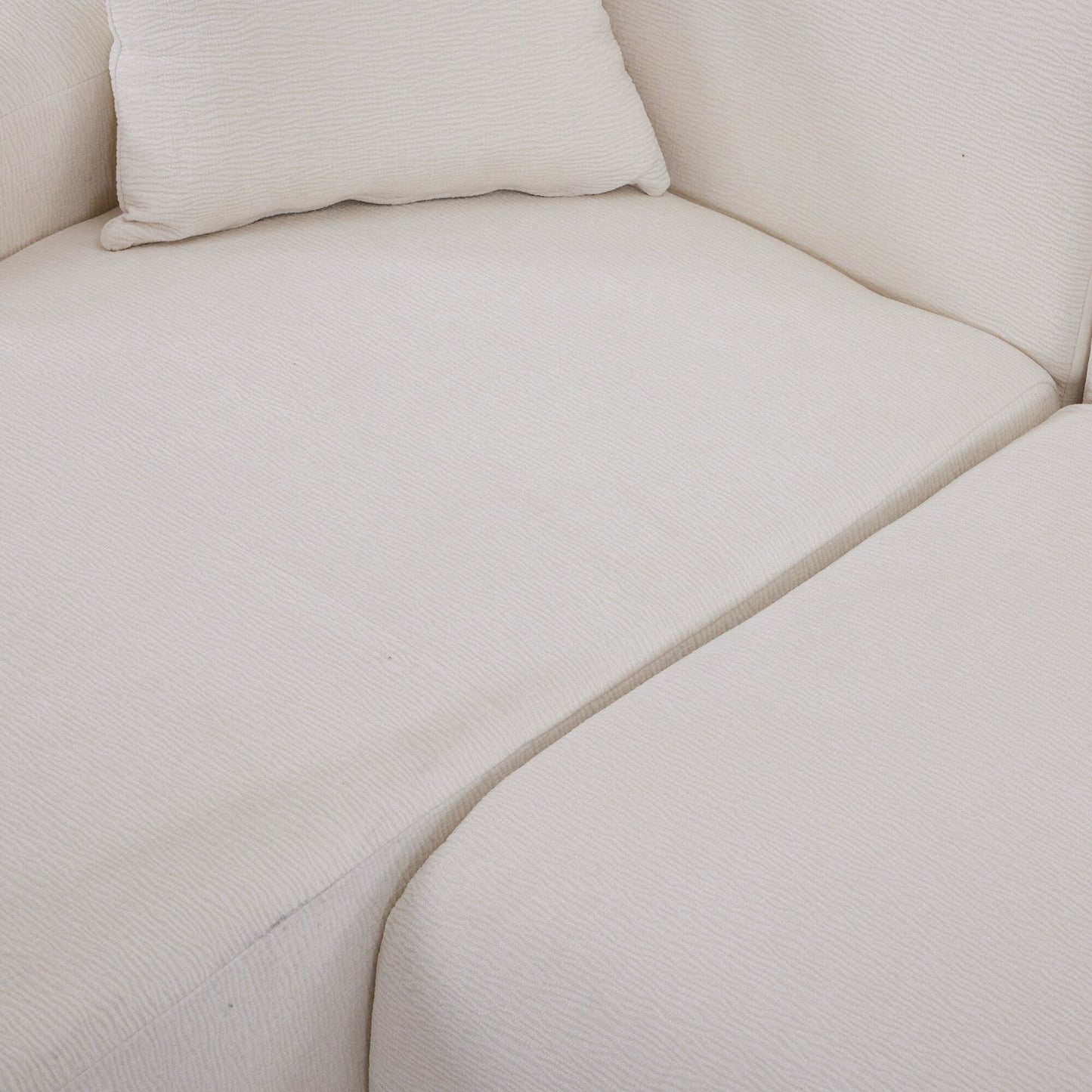 Modern Large L-Shaped Sectional Sofa 2 Piece Free Combination Sofa with Deep Seating for Living Room Salon