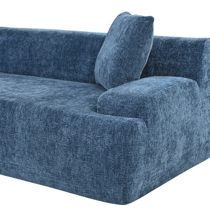 Modern Large L-Shaped Sectional Sofa 2 Piece Free Combination Sofa with Deep Seating for Living Room Salon