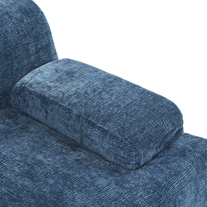 Modern Large L-Shaped Sectional Sofa 2 Piece Free Combination Sofa with Deep Seating for Living Room Salon