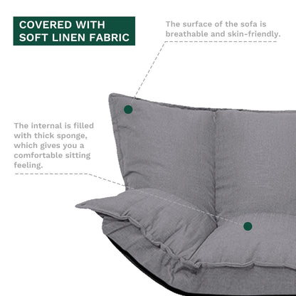 Modern Lazy Sofa Cute Futons Sets Comfortable Adjustable Sofa Bed