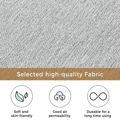 Modern Linen Fabric Corner Lounge Chair by Harper&Bright Designs