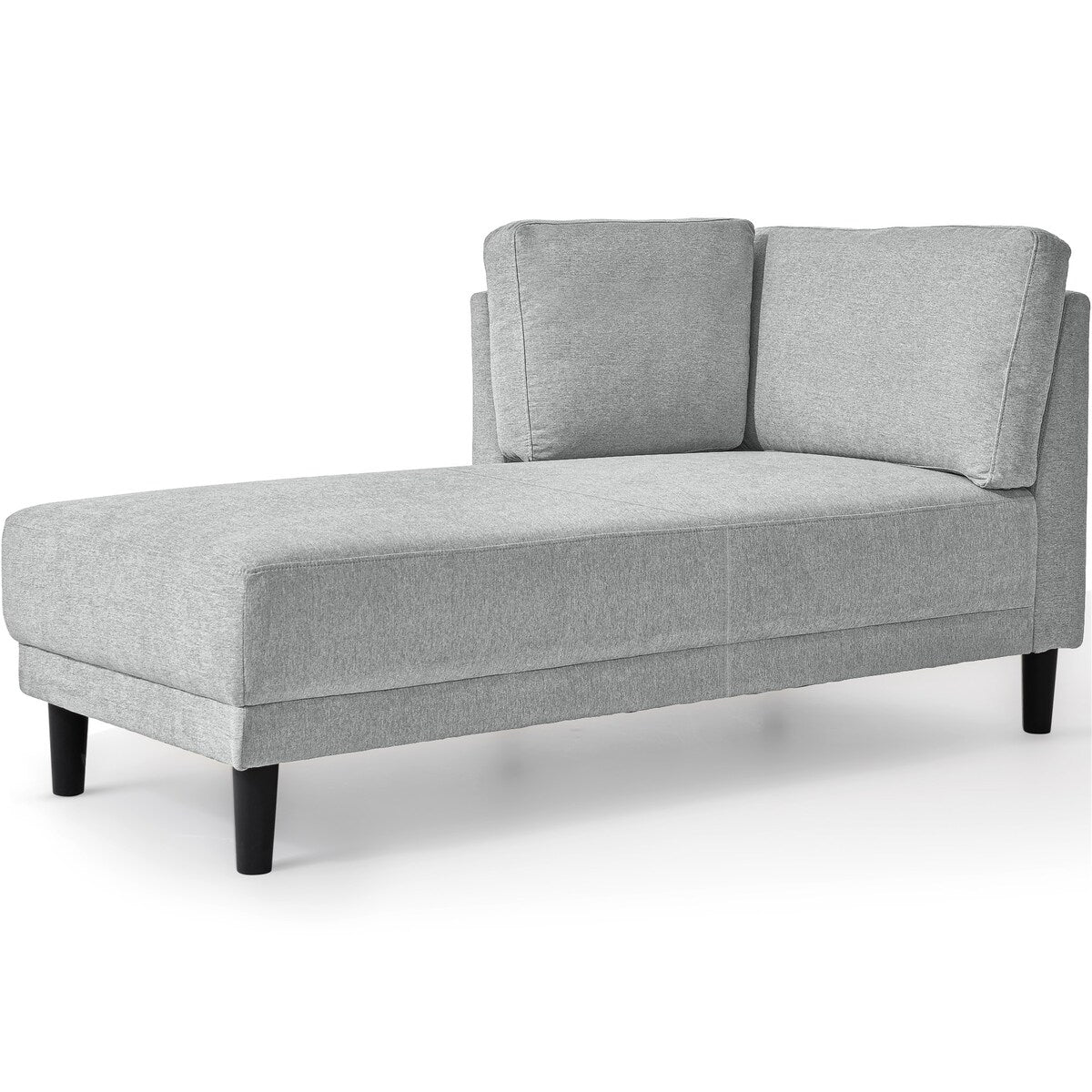 Modern Linen Fabric Corner Lounge Chair by Harper&Bright Designs