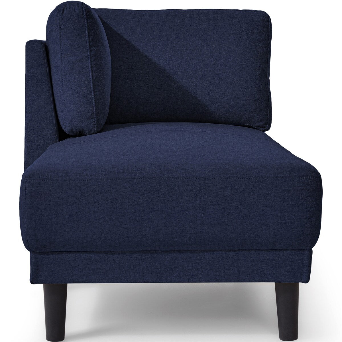 Modern Linen Fabric Corner Lounge Chair by Harper&Bright Designs